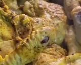 صورة لخطوة 3 من وصفة رز الدجاج بالزعفران بقدر الضغط