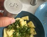 A picture of step 3 of Pineapple Relish/Fruit Salad Bowl 😋.