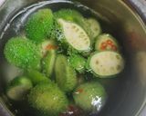 A picture of step 1 of Kankola fritters.