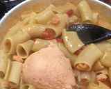 Foto del passaggio 5 della ricetta Paccheri con crema di gamberi