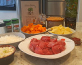 Foto del paso 1 de la receta: Estofado de ternera con patatas y calabaza