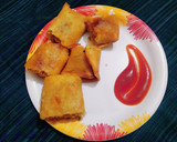 स्प्रिंग रोल (spring roll recipe in Hindi) रेसिपी चरण 3 फोटो