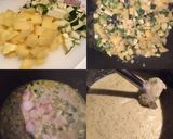 Foto del paso 1 de la receta Crema de merluza con calabacín