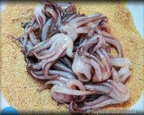 Foto del passaggio 3 della ricetta Crema di Peperoni con Moscardini Croccanti