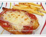 Foto del paso 5 de la receta: Milanesa de pollo napolitana