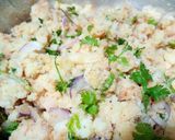 A picture of step 2 of Pinwheel Samosa.