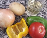 Foto del paso 1 de la receta Pollo al vino blanco con patatas