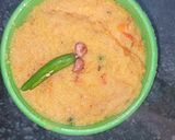 A picture of step 3 of Tomato upma.