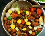 काला चना चाट (Kala Chana chaat recipe in Hindi) रेसिपी चरण 6 फोटो
