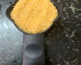 A picture of step 1 of Lapsi carrot halwa with jaggery.