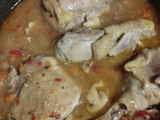 Pollo con champiñones y un toque alimonado 🍗🍋