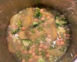 A picture of step 7 of My first ever pea soup.