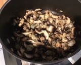 Une image de l'étape 7 de Ciocches multicolores en gratin aux champignons et fromage de chèvre.