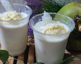Gambar langkah 3 resipi Coconut Shake Float.