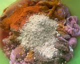 A picture of step 2 of Beef Pasanday in western style.