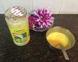 A picture of step 1 of Fruits Custard.