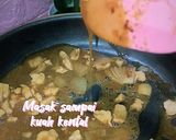 Foto langkah ke 5 dari resep NASI GURIH DAUN JERUK DAN AYAM SAUS TIRAM (MENU KELUARGA, MPASI).