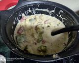 A picture of step 8 of White Sauce Pasta.
