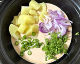A picture of step 3 of Chukauni (Nepali Yogurt Potato Salad / Raita).
