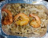 Foto langkah ke 4 dari resep Nasi Mentai jamur udang.