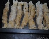 A picture of step 8 of Baklava Rolls.