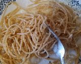 A picture of step 7 of Grandma's great pasta *optional cheese*.