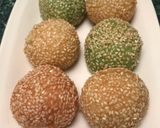Foto langkah ke 8 dari resep Onde Onde Isi Kacang Hijau.