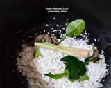 Foto langkah ke 2 dari resep Nasi Uduk Bunga Telang.