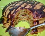Foto langkah ke 8 dari resep Pancake Kilat & Yummy 5 Menit [Sarapan Hari ke 4].