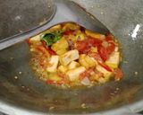 Foto langkah ke 3 dari resep Sayur tumis tahu sawi putih.