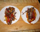 A picture of step 4 of Beef Fajitas.