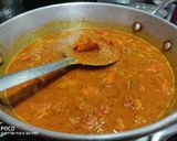 A picture of step 4 of Fish Curry.