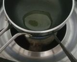A picture of step 4 of Hing wali white Kadhi.