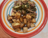 Foto del paso 7 de la receta: Zapallos italianos con papas rústicas