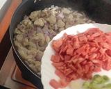 A picture of step 3 of Chicken Vegetable Spaghetti Stir Fry.