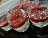 Foto langkah ke 4 dari resep ICE CREAM CHEESE KEFIR WITH STRABERRY JAM HOMEMADE BY hitara.
