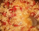 Foto del paso 4 de la receta: Tortilla de arroz con panchos
