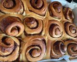 Φωτογραφία βήματος 4 της συνταγής Cinnamon Rolls με πορτοκάλι _ ρολά κανέλας
