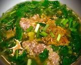 Hình bước làm 4 của món Canh Cua Đồng Nấu Rau Đay, Mồng Tơi