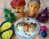 A picture of step 4 of Bread Dahi Bhalle.