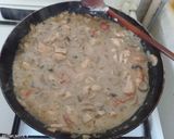 Gombás csirkemell t.k. tésztával - fogyis recept fázis 5 fotója