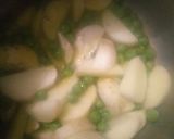 A picture of step 2 of Namkeen jave.