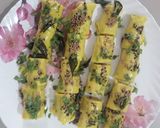 A picture of step 7 of Khandvi.