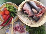 Pais iwak Patin dan iwak Peda (Sambal Limau Kuit)