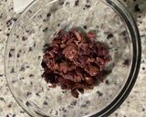 A picture of step 1 of Easy Olive salad.