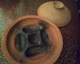 A picture of step 2 of Poush pitha thali.