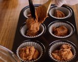 A picture of step 8 of Double Chocolate Muffins.