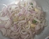 A picture of step 2 of Misal sprouted dal chana.