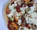 NoOvenBaking paneer pizza recipe step 7 photo
