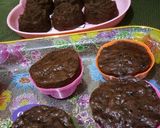 Foto langkah ke 8 dari resep Bolu Kukus Mawar Pisang Coklat (Eggless, no mixer).